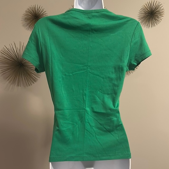 Green Women's Top NWOT - Picture 2 of 3